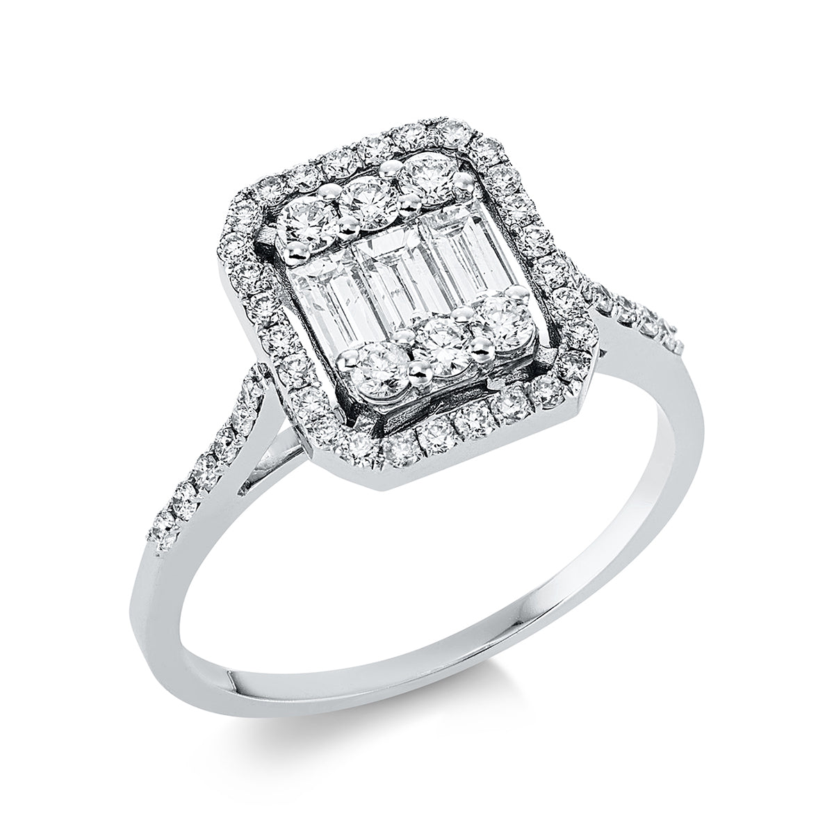 Baguette Illusion Ring - 1EK63