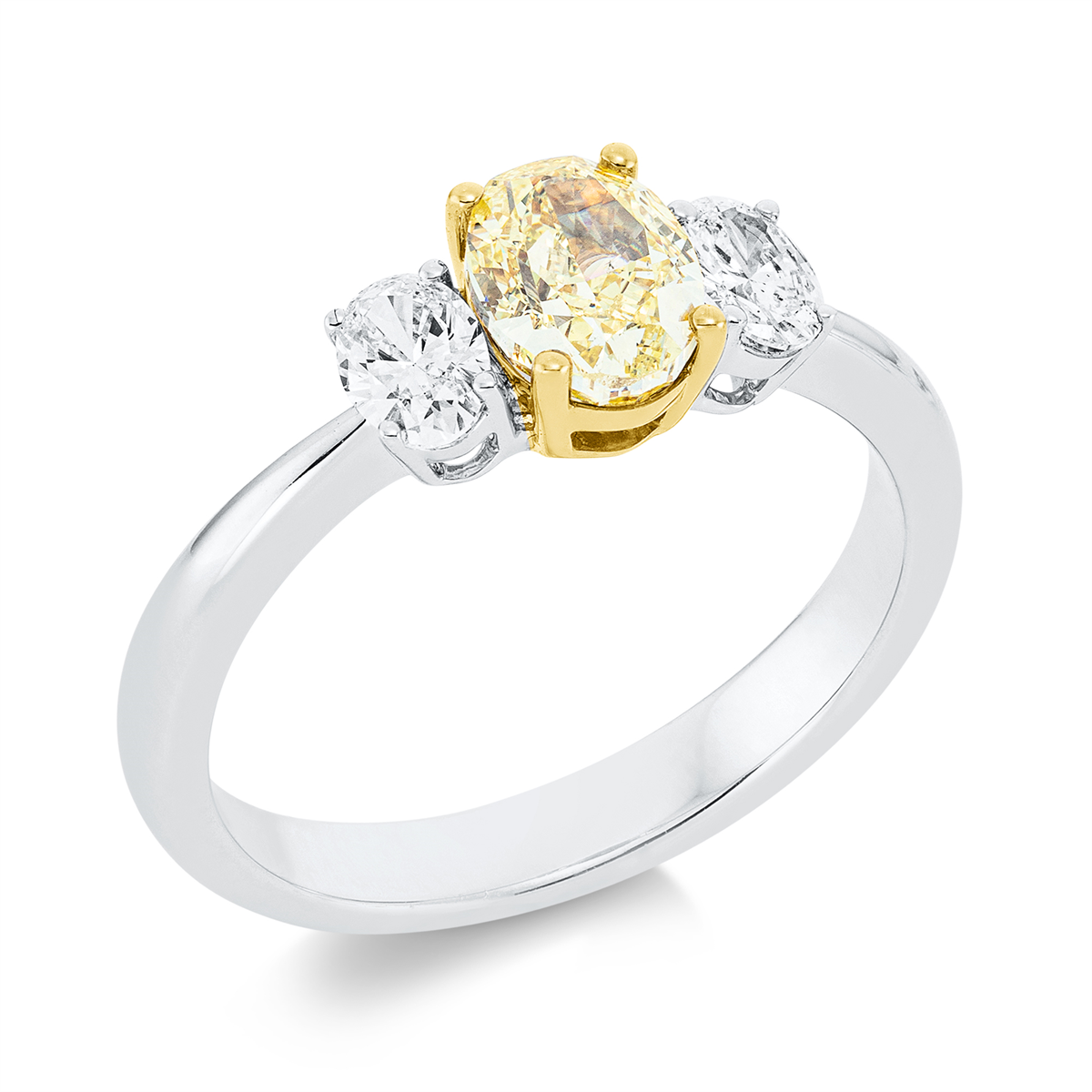 Farbiger Diamant Ring - 1FG42