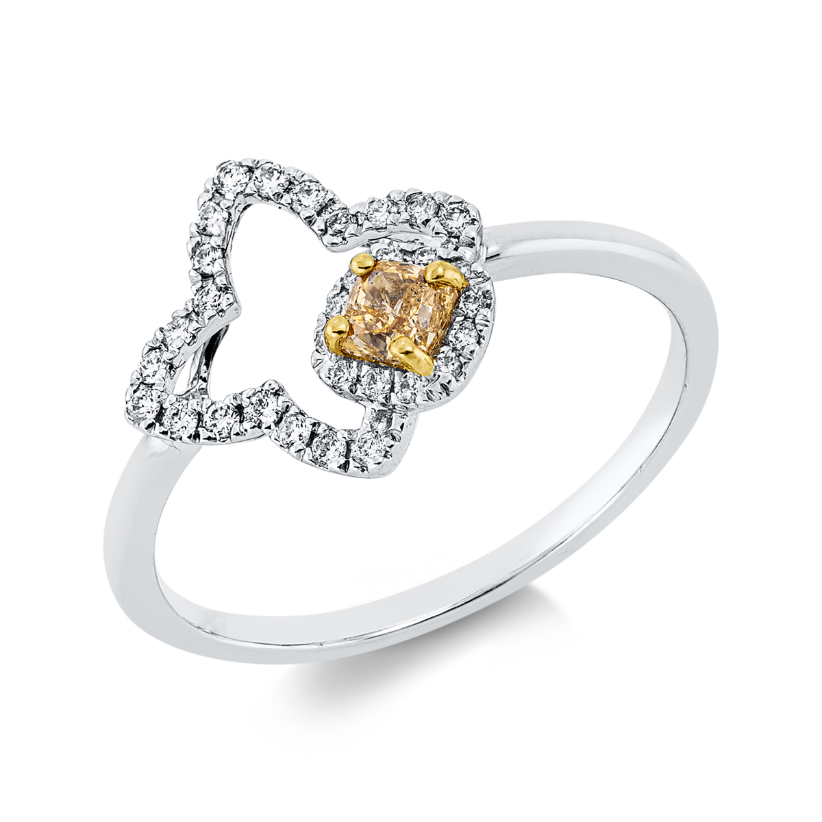 Farbiger Diamant Ring - 1HD21