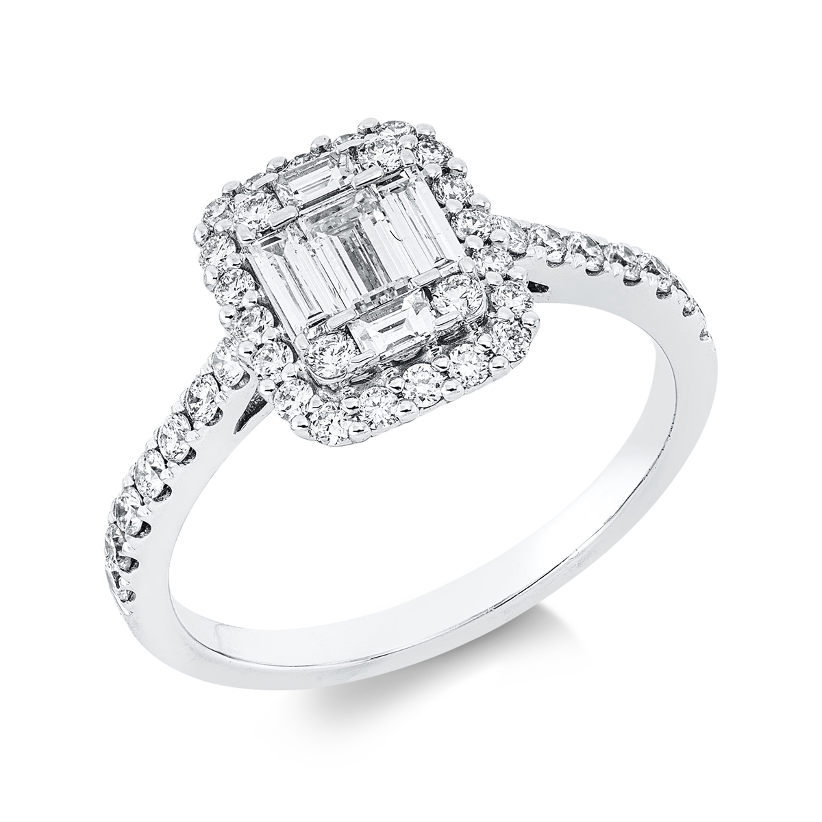 Baguette Illusion Ring - 1II82