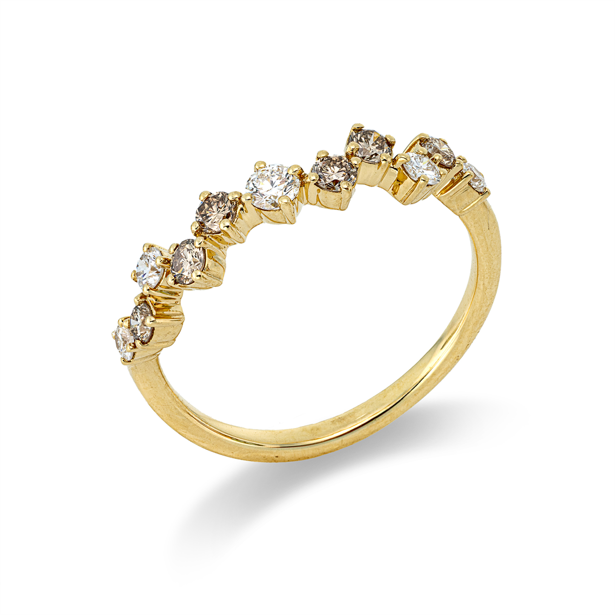 Farbiger Diamant Ring - 1IX59
