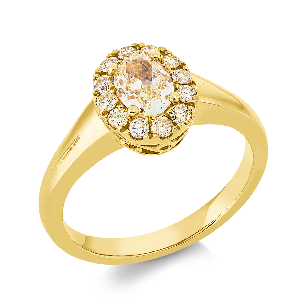 Farbiger Diamant Ring - 1JR95
