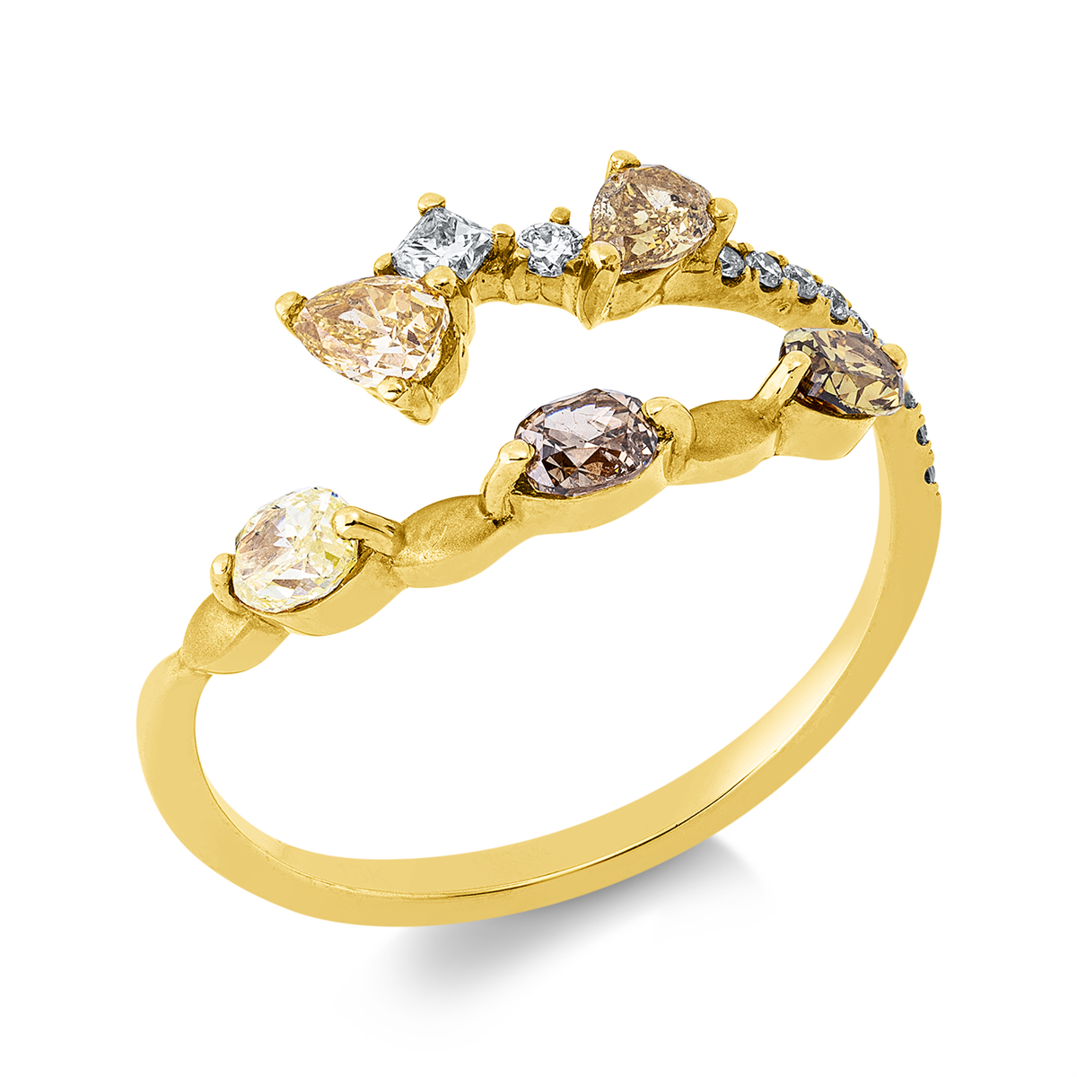 Farbiger Diamant Ring - 1JW81