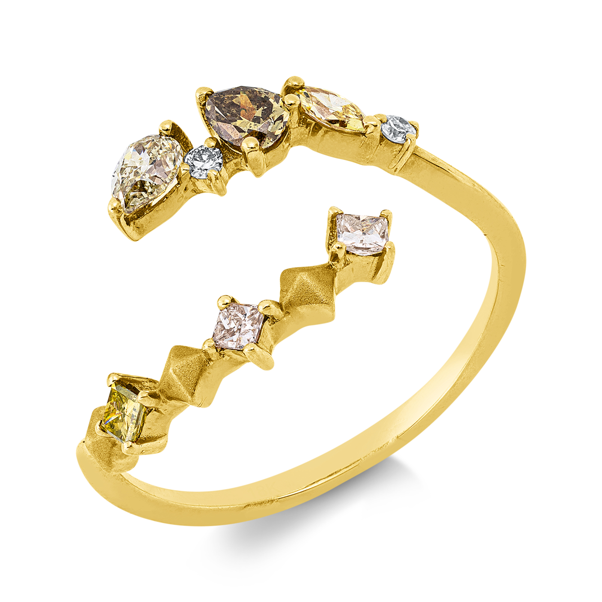 Farbiger Diamant Ring - 1JW85