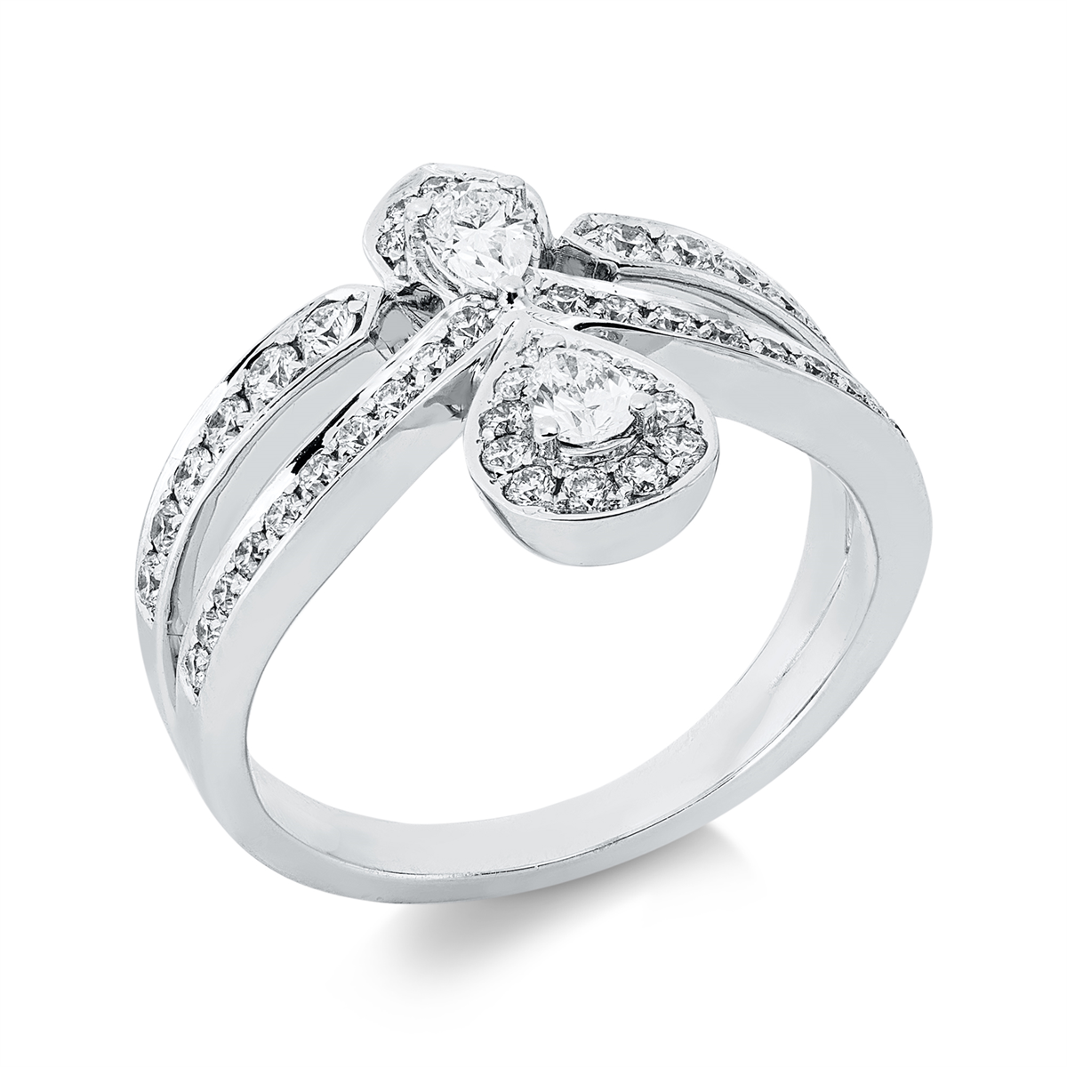 Mehrfachsteinbesatz Ring - 1JY83