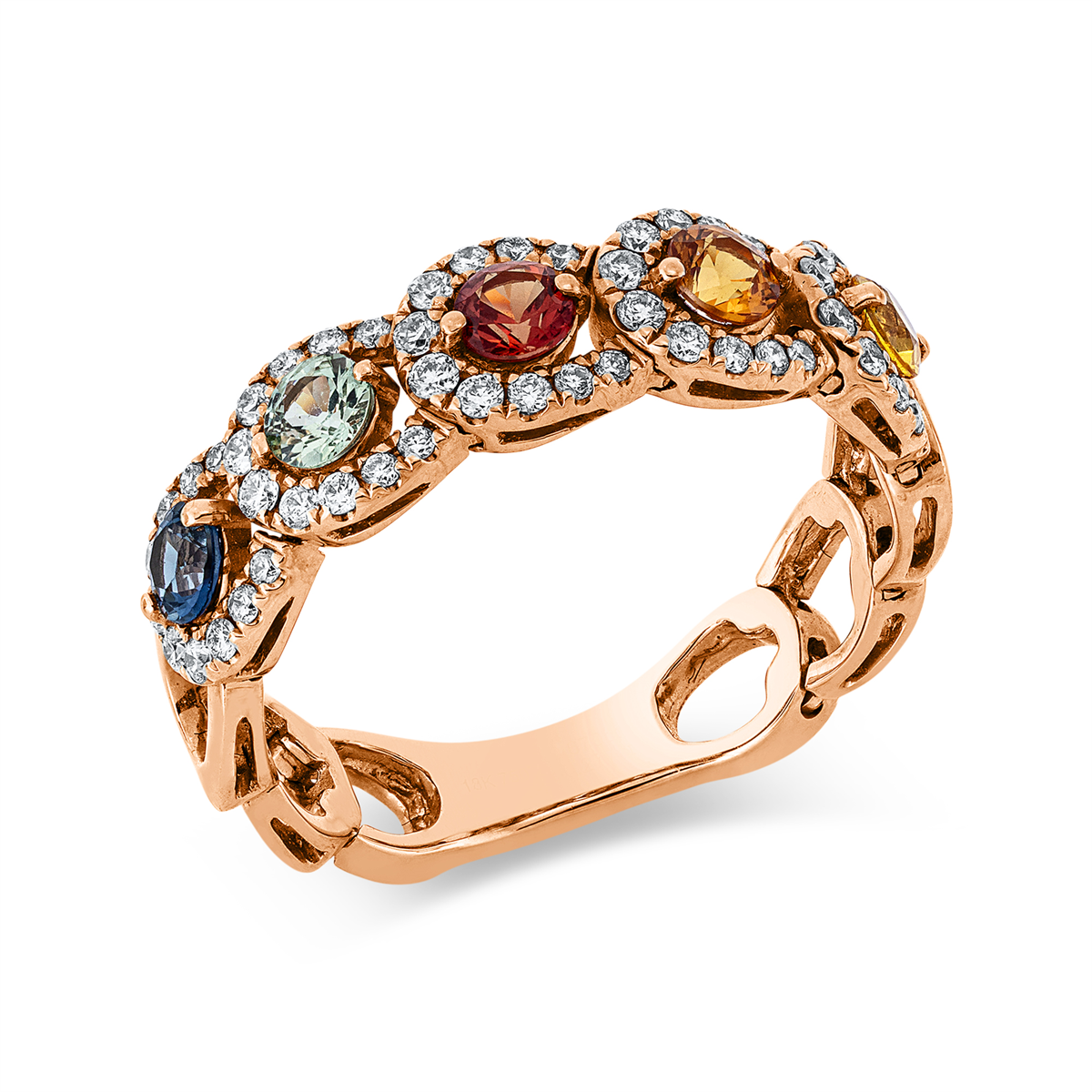 Rainbow & Multicolor Ring - 1KA39