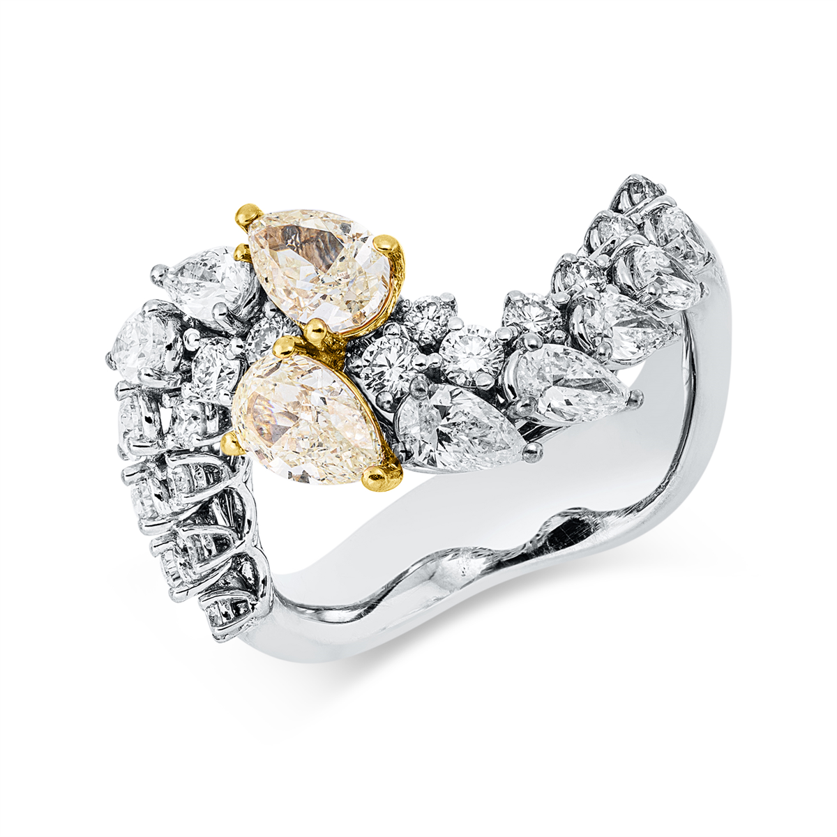 Farbiger Diamant Ring - 1KA55