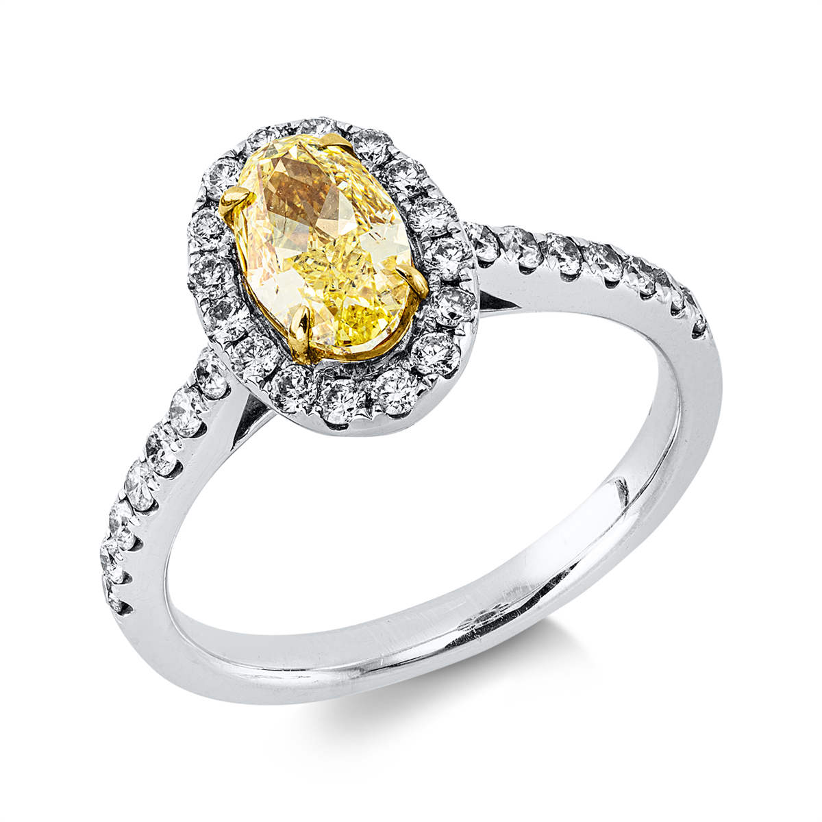 Farbiger Diamant Ring - 1KP25