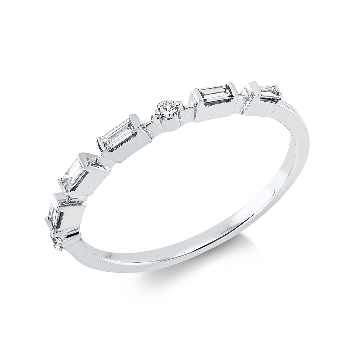 Baguette Ring - 1KT17