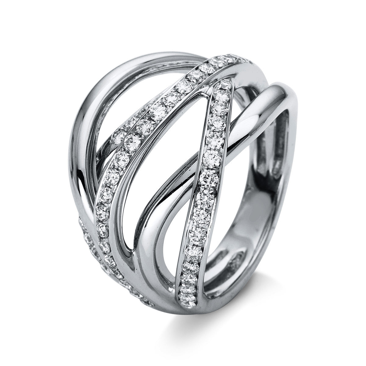 Mehrfachsteinbesatz Ring - 1N299