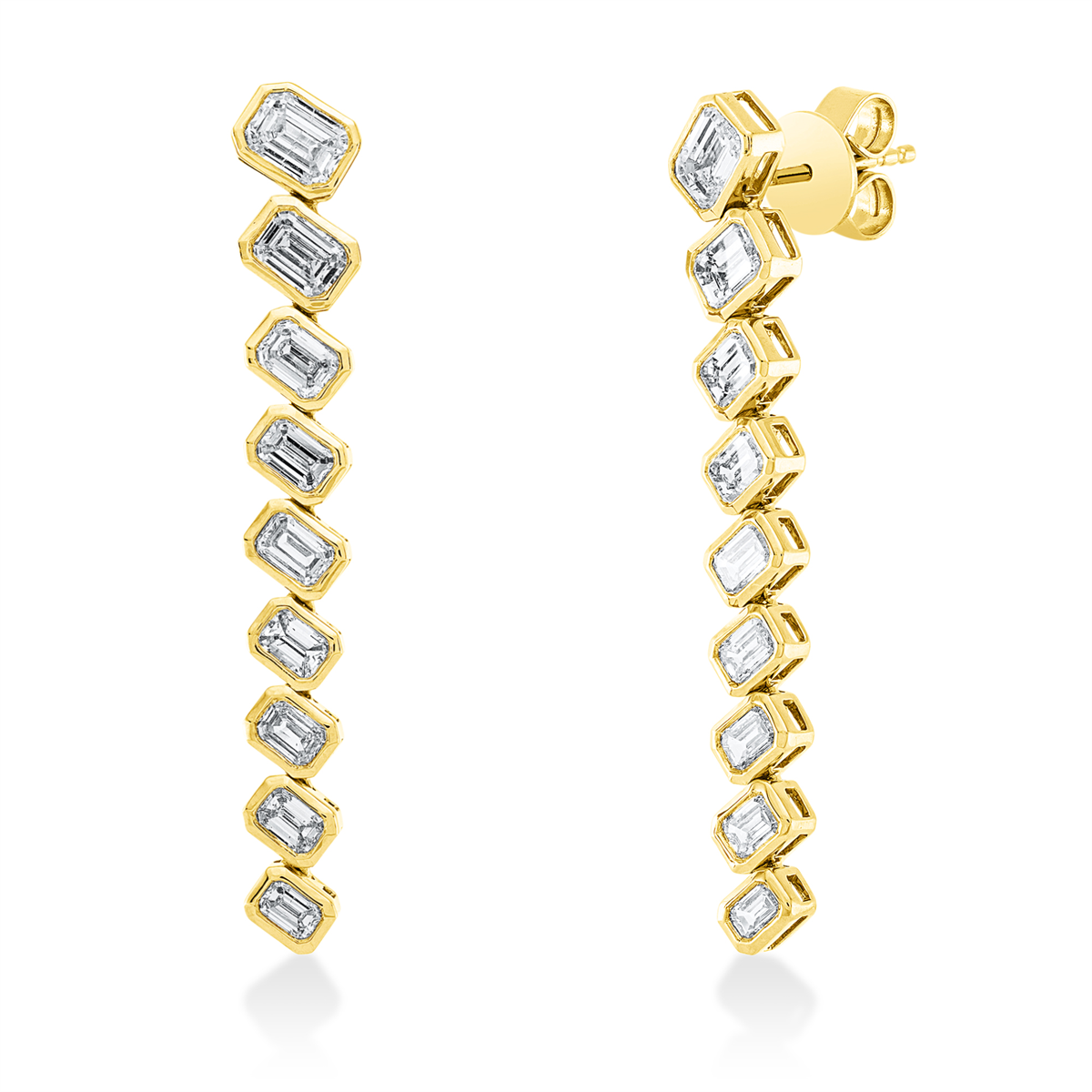 Baguette Ohrschmuck - 2V147