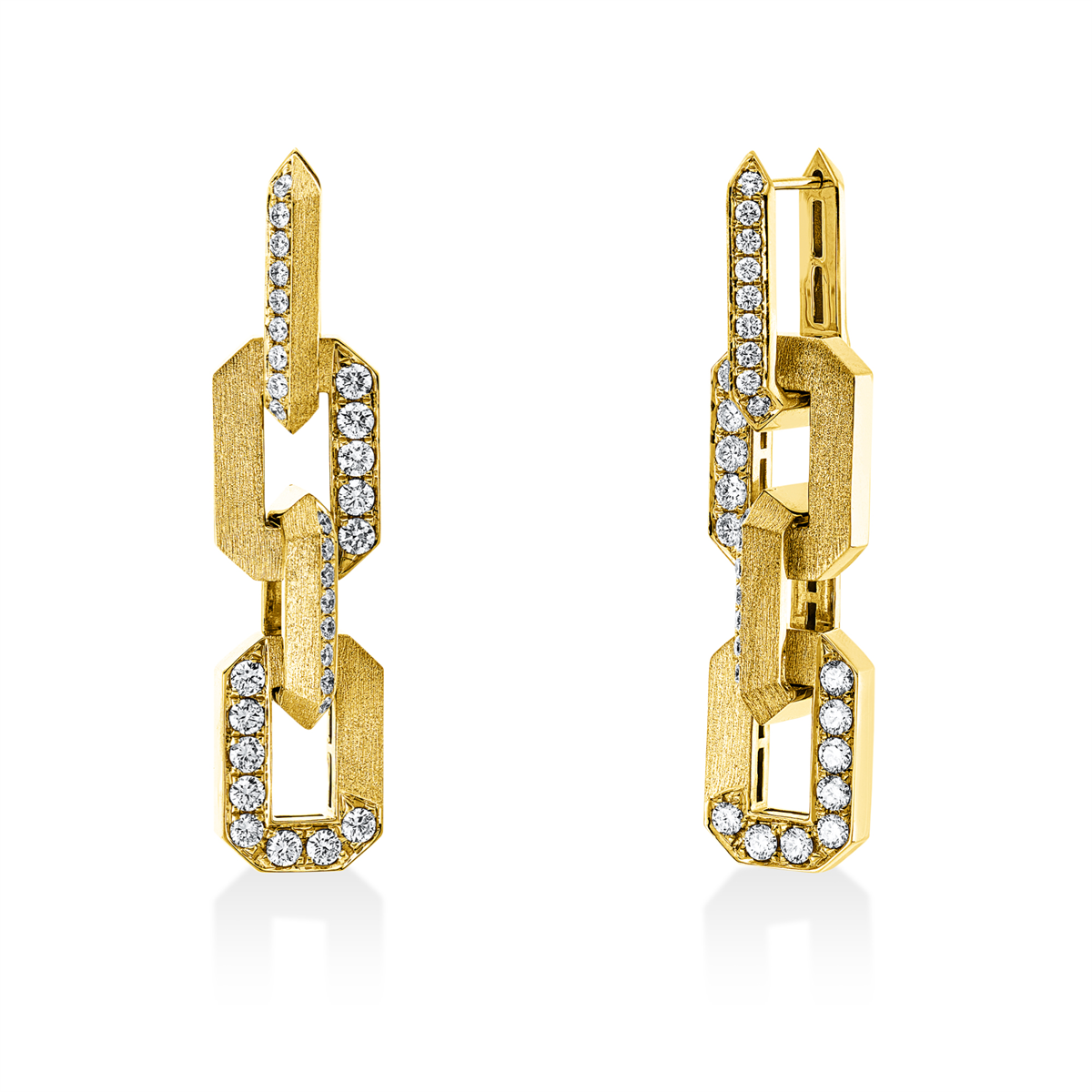 Mehrfachsteinbesatz Ohrschmuck - 2Y009