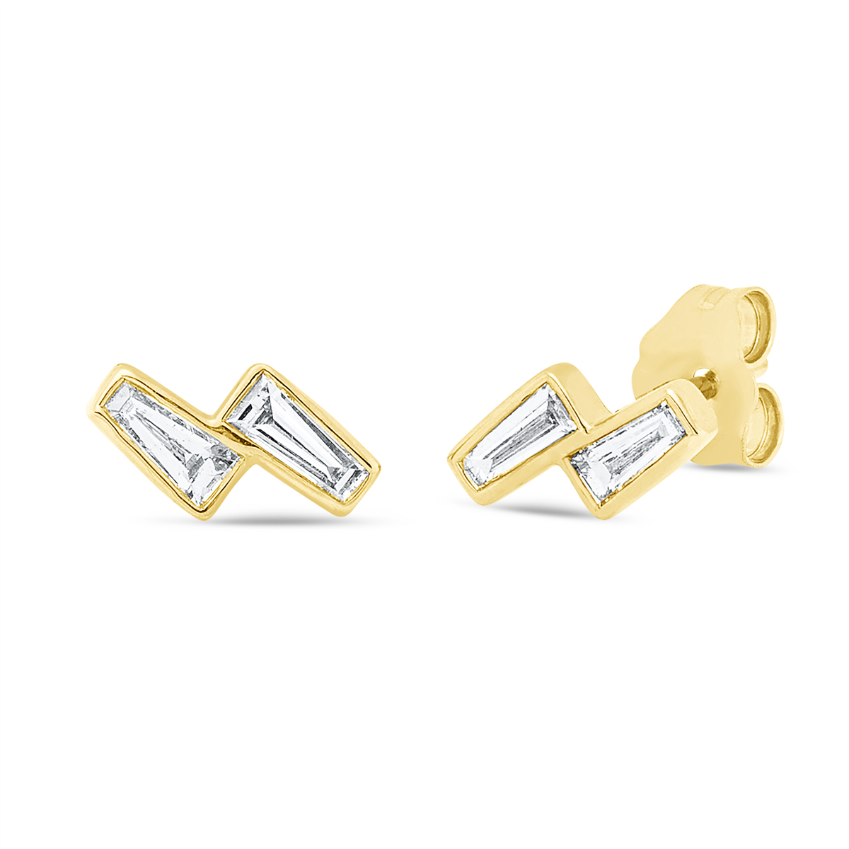Baguette Ohrstecker - 2Y242
