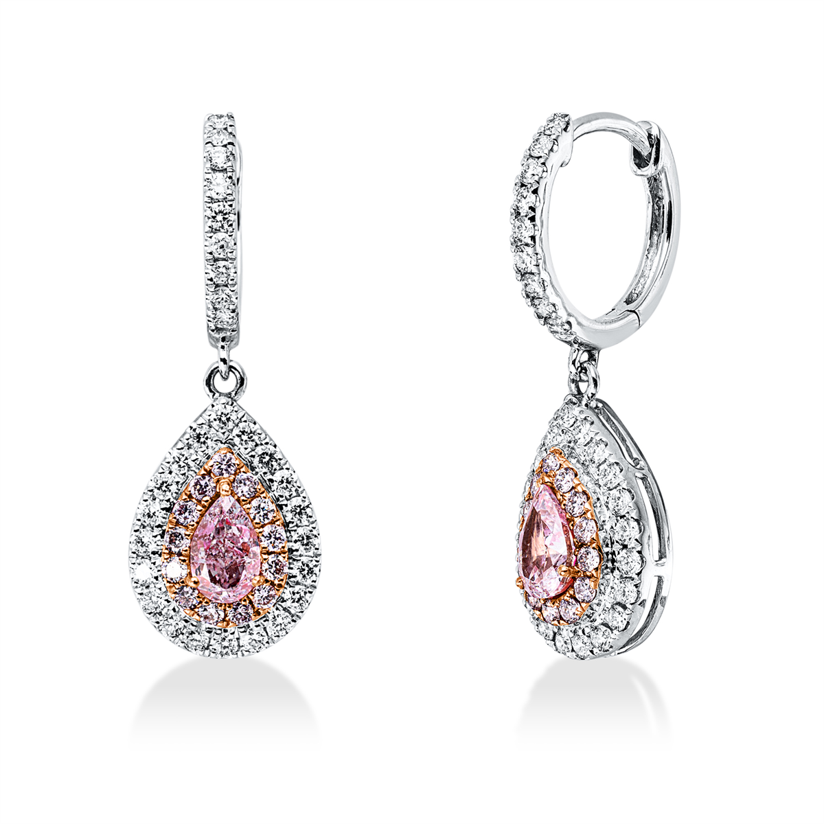 Farbiger Diamant Ohrschmuck - 2Y922