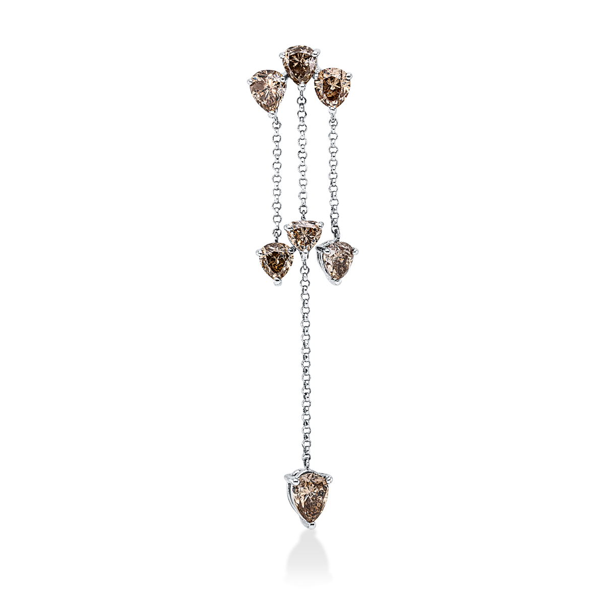 Farbiger Diamant Anhänger - 3J024