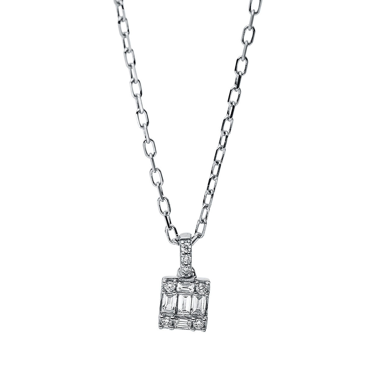Baguette Illusion Collier - 4I714