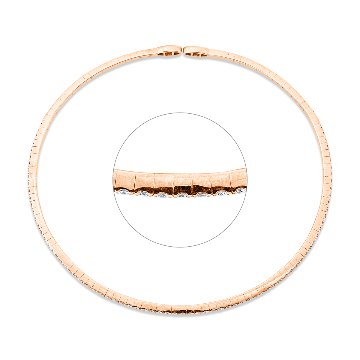 Mehrfachsteinbesatz Collier - 4M615