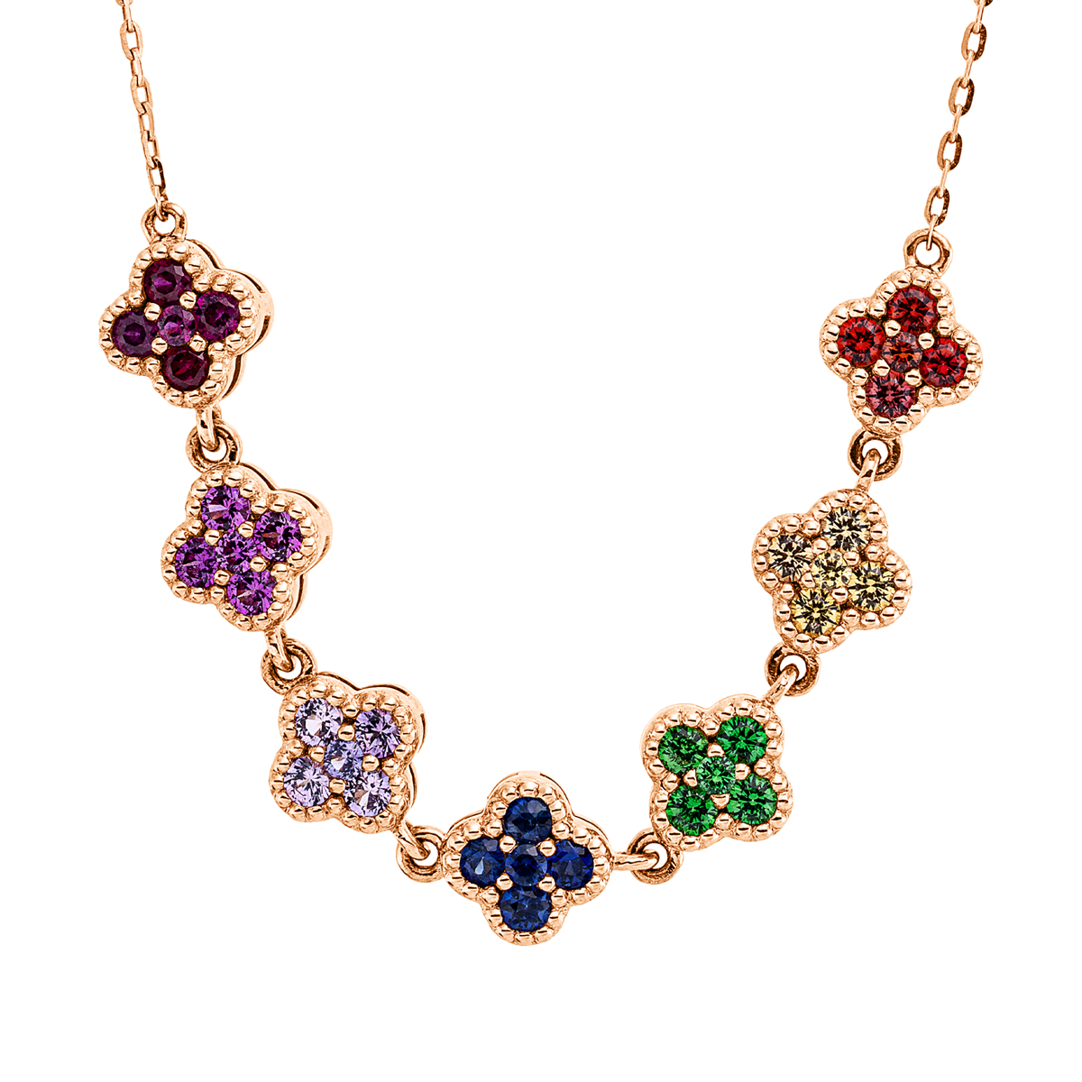 Rainbow & Multicolor Collier - 4O651