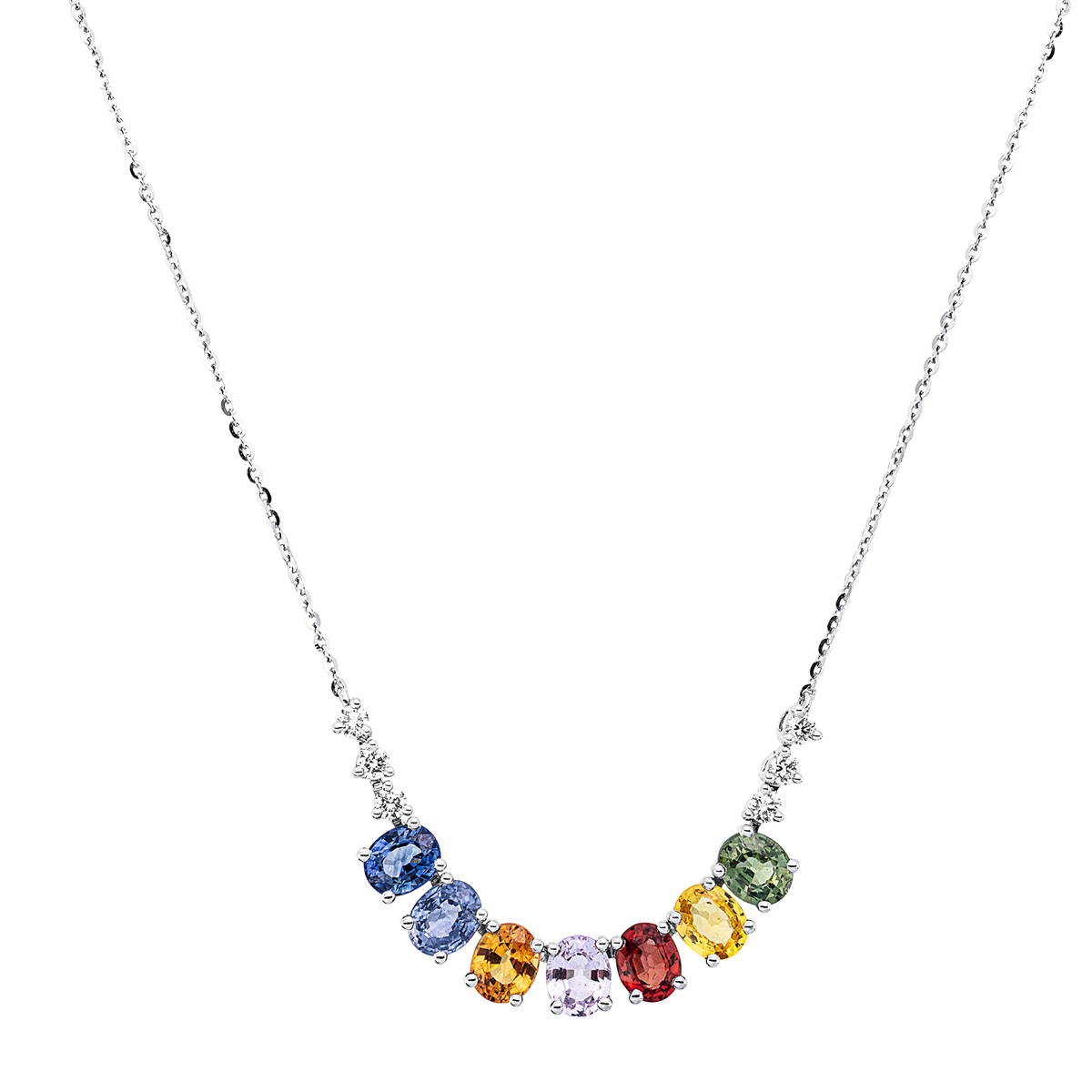 Rainbow & Multicolor Collier - 4P907