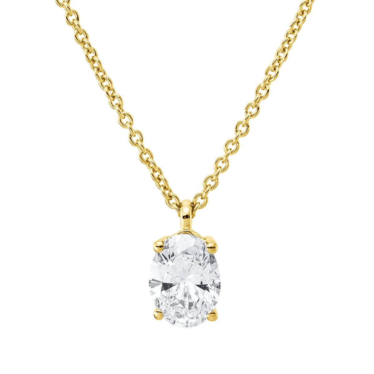 Solitaire Collier - 4Q252