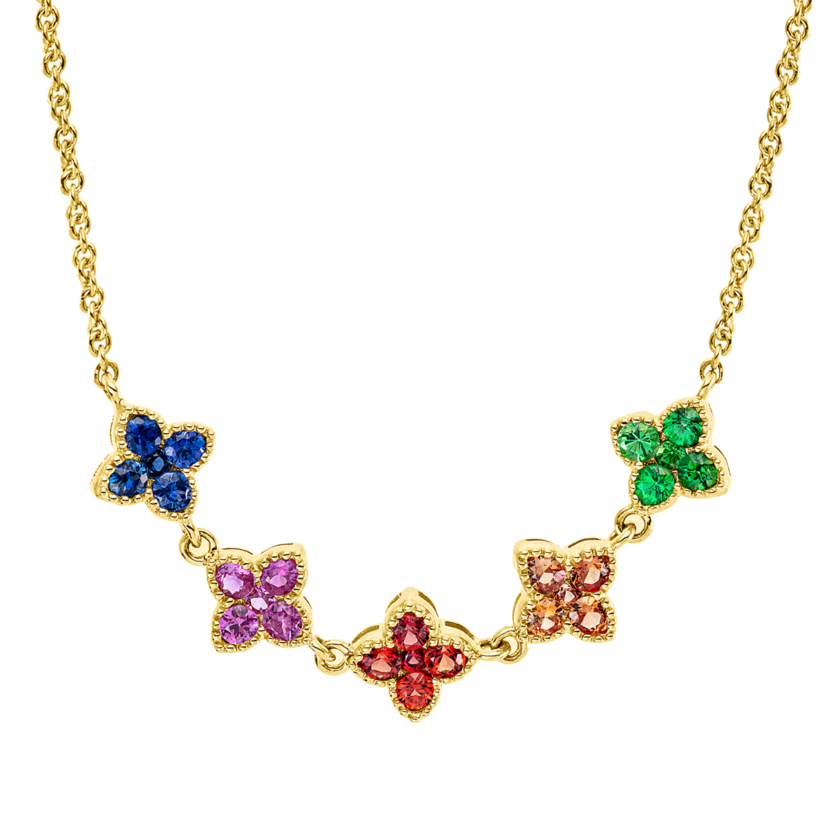 Rainbow & Multicolor Collier - 4Q333