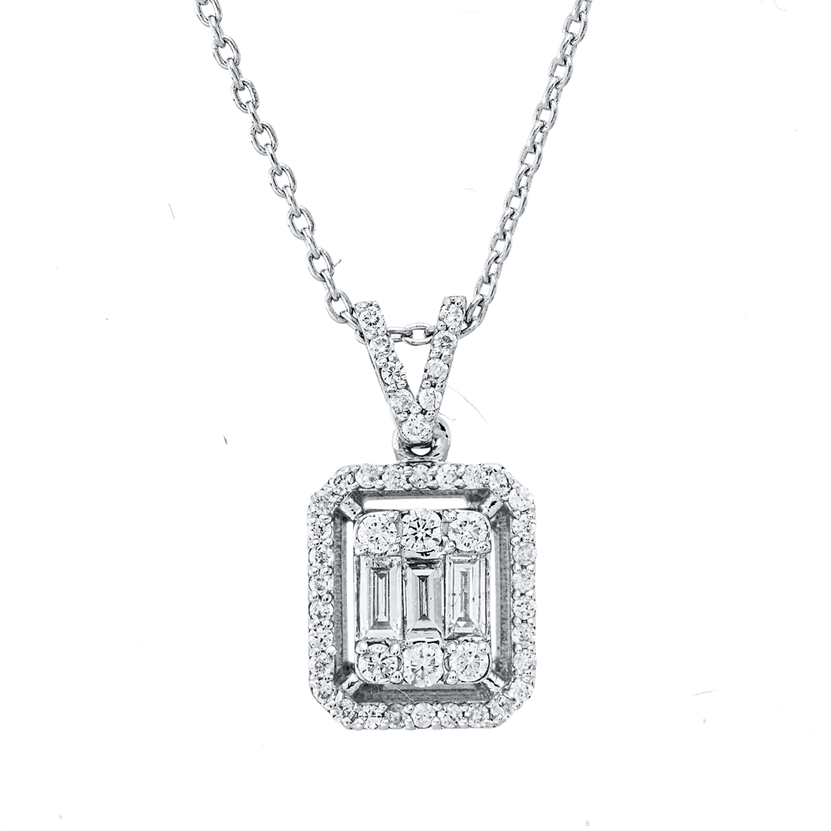Baguette Illusion Collier - 4Q423