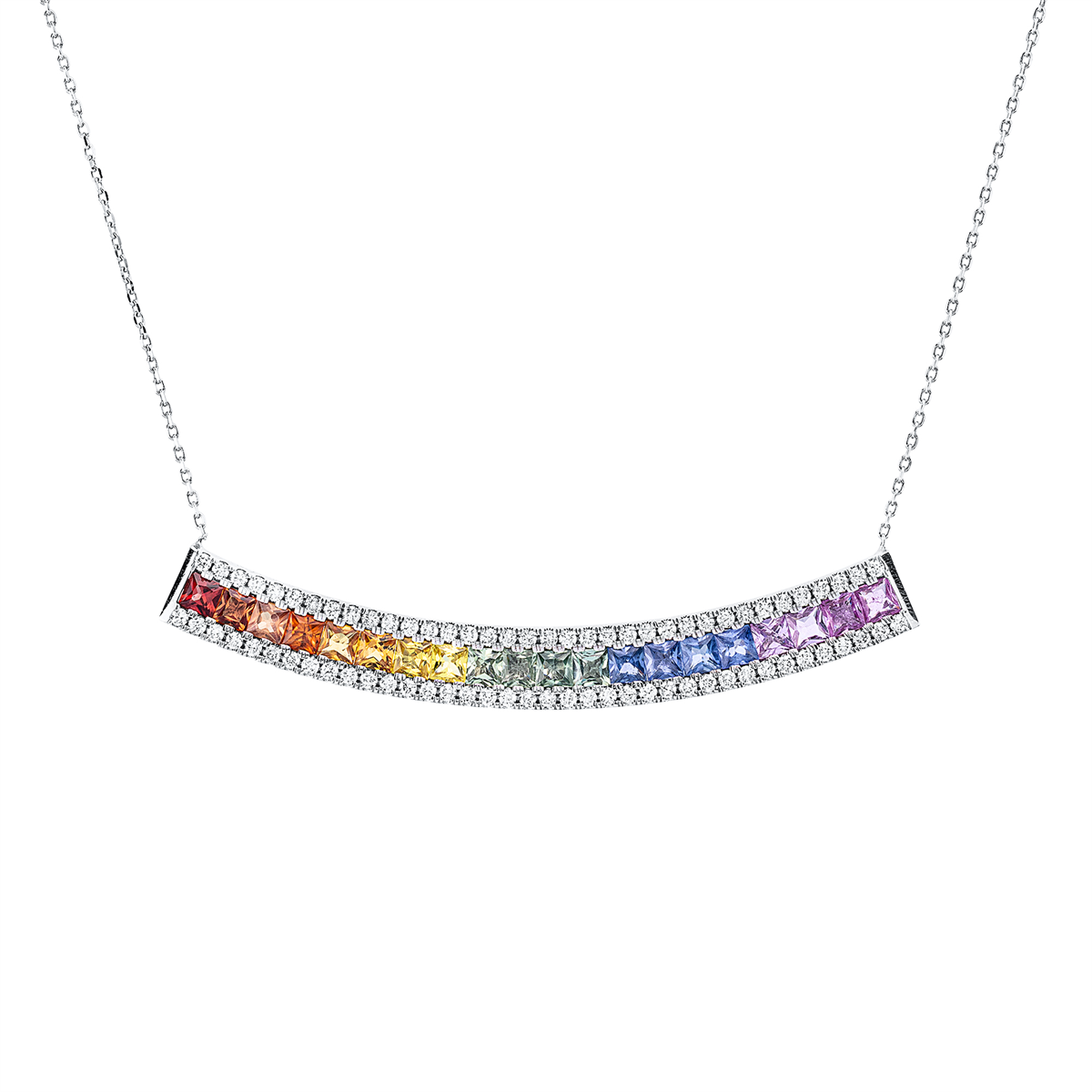Rainbow & Multicolor Collier - 4Q434