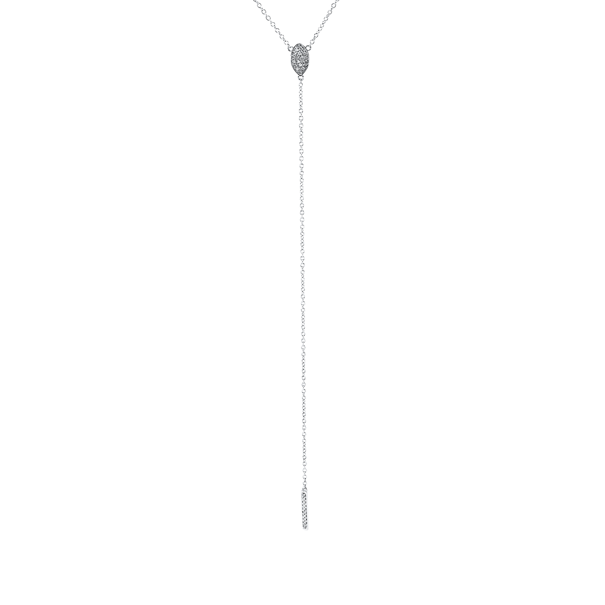 Mehrfachsteinbesatz Collier - 4R040