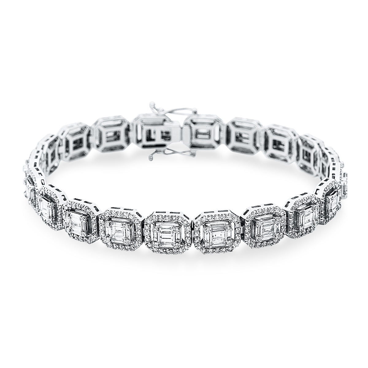 Baguette Illusion Armband - 5C970