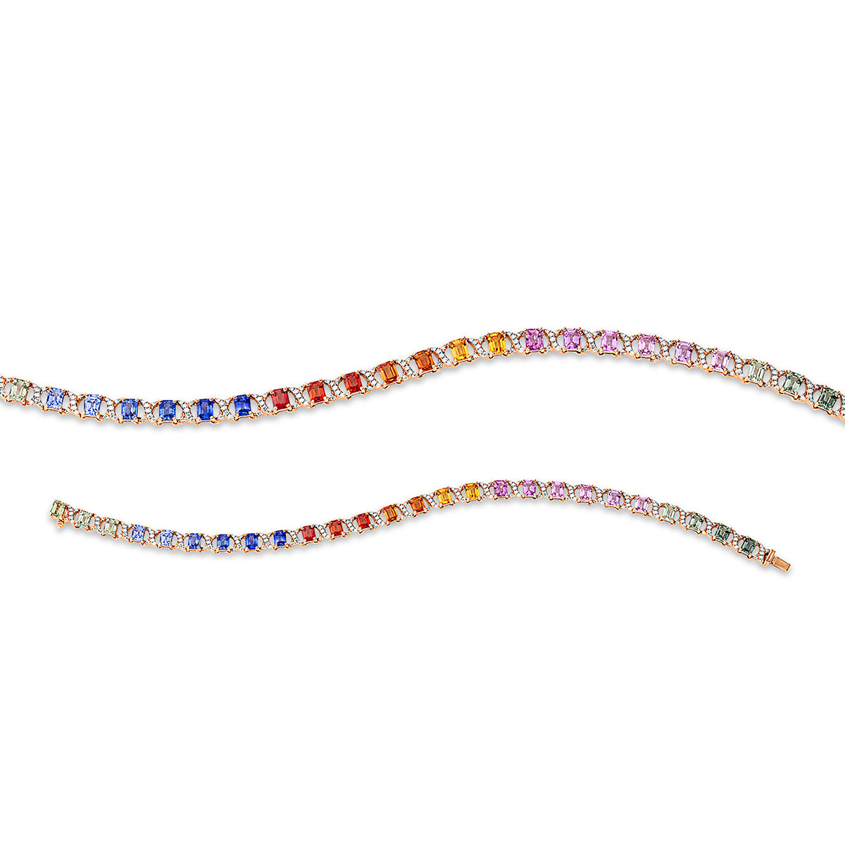 Rainbow & Multicolor Armband - 5D634