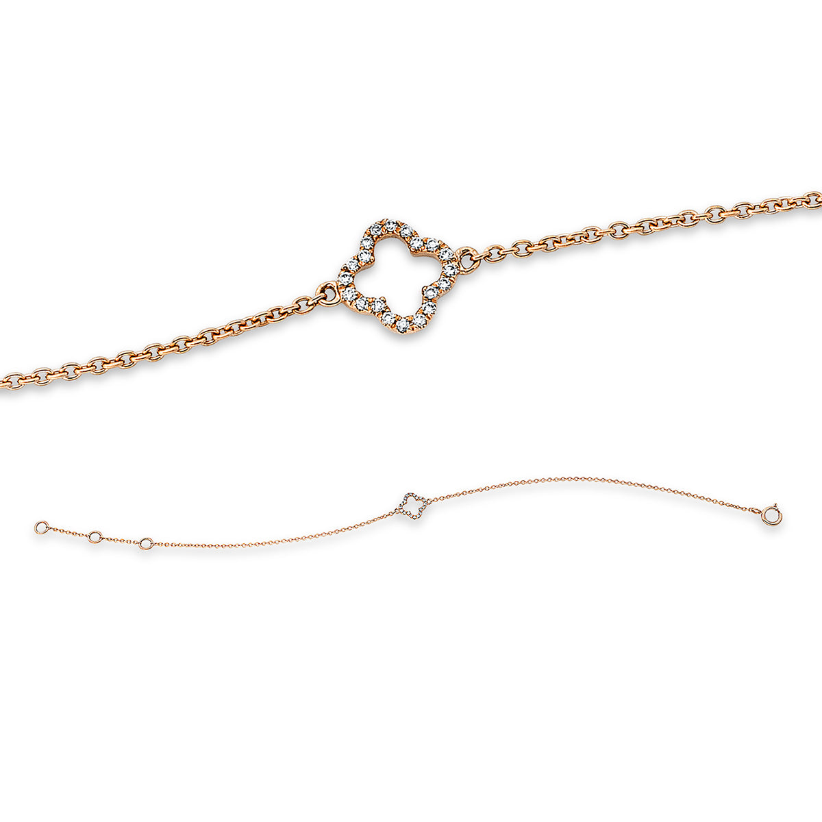Mehrfachsteinbesatz Armband - 5D984