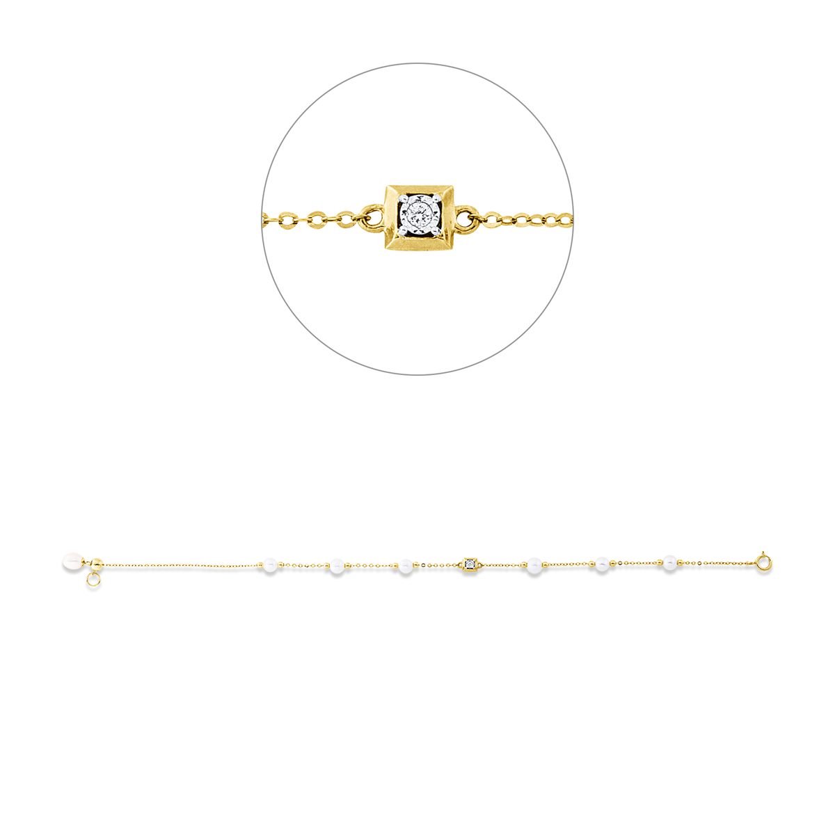 Perle Armband - 5F599