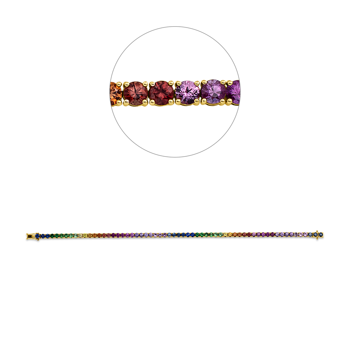 Rainbow & Multicolor Armband - 5F882