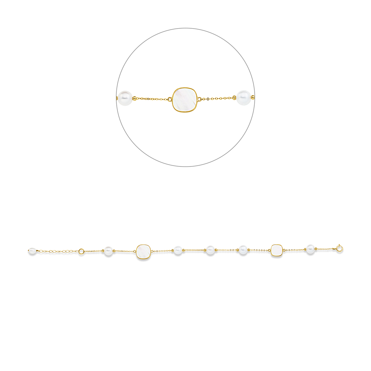 Perle Armband - 5G451