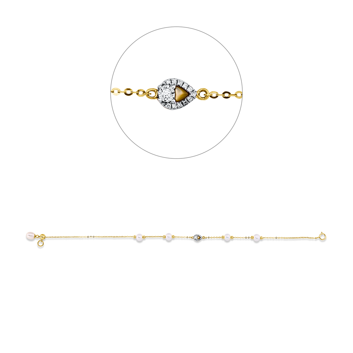 Perle Armband - 5G474