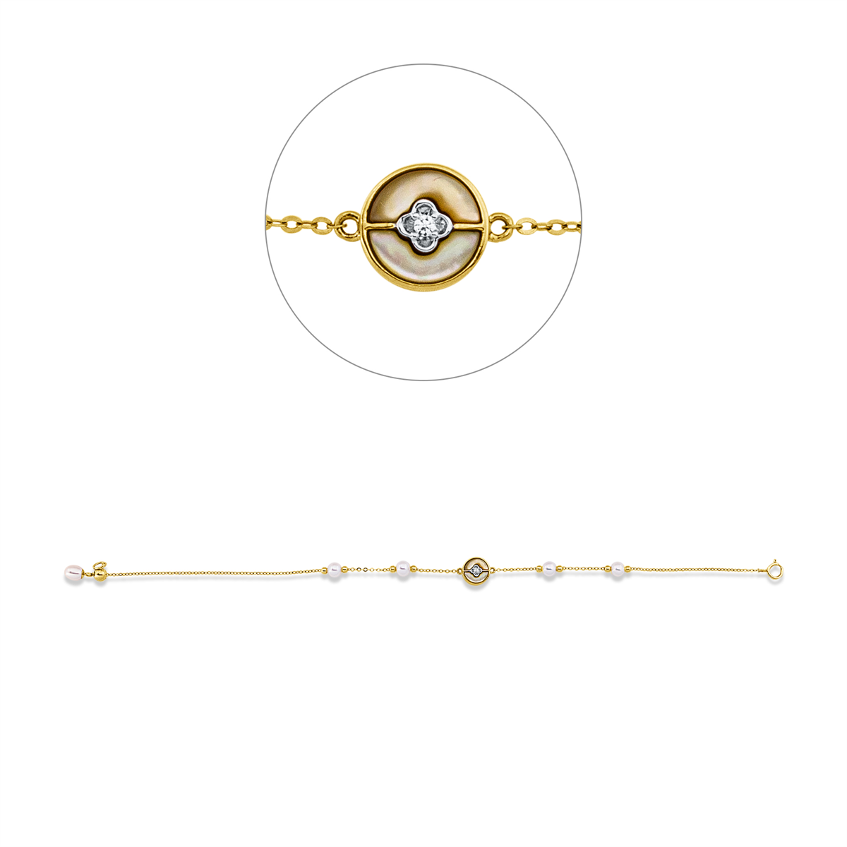 Perle Armband - 5G475