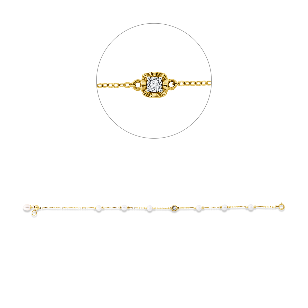 Perle Armband - 5G538
