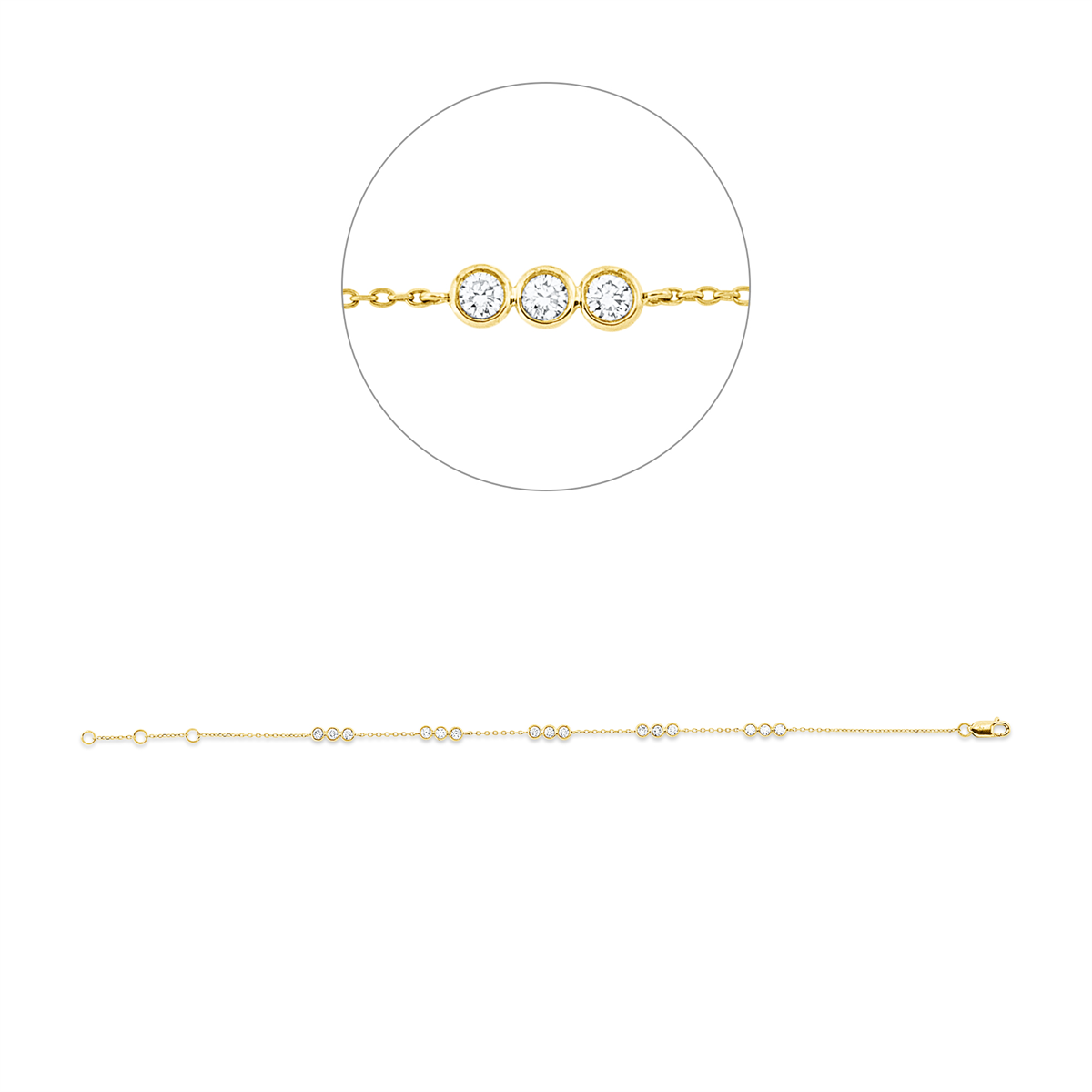 Modern Woman Armband - 5G645