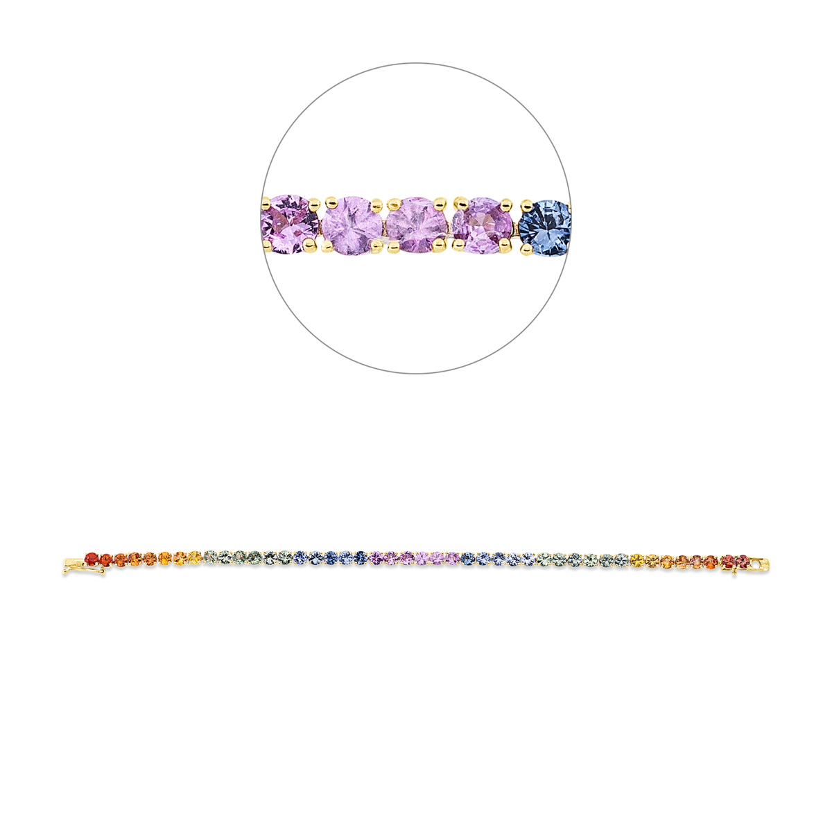 Rainbow & Multicolor Armband - 5G652
