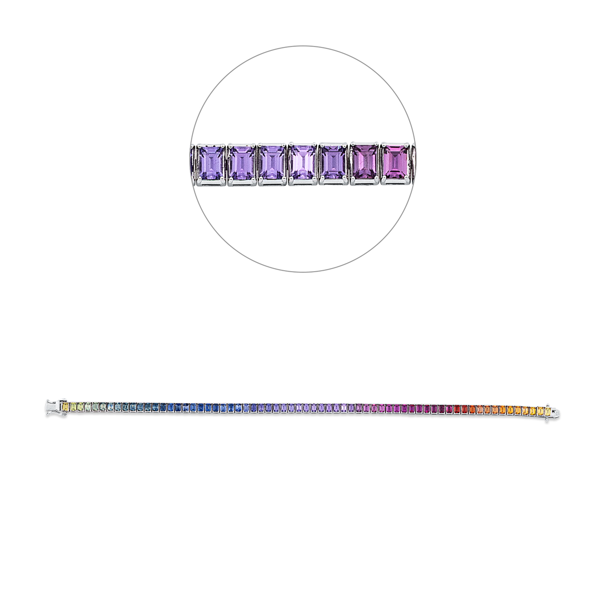 Rainbow & Multicolor Armband - 5G656