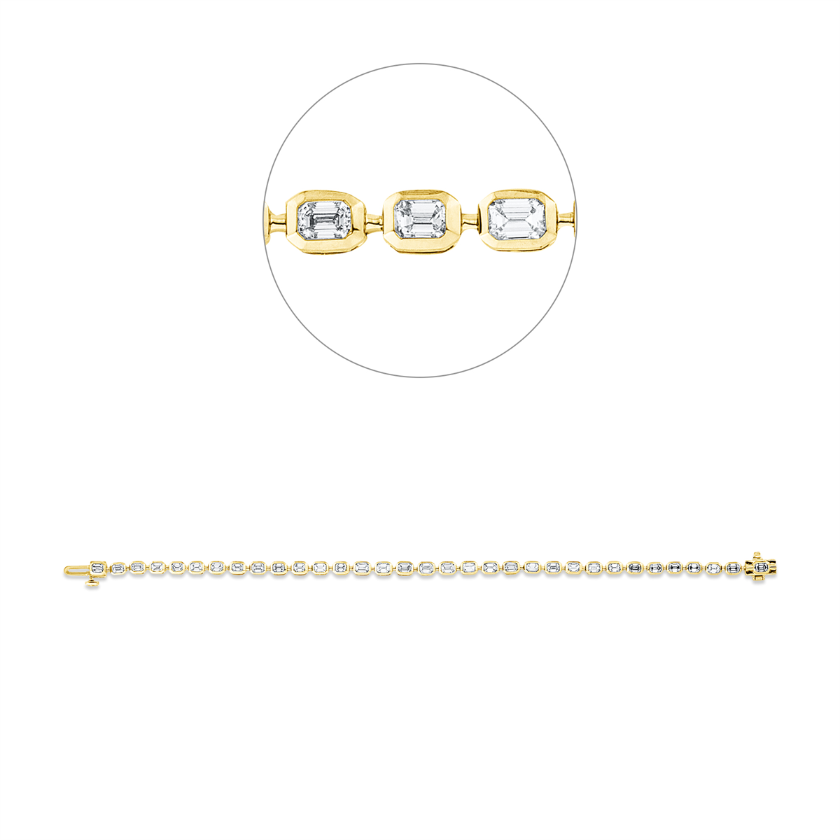 Baguette Armband - 5G860