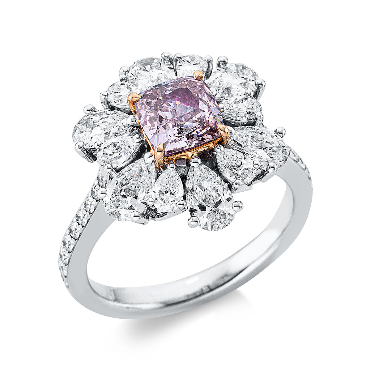 Farbiger Diamant Ring - 1AE04