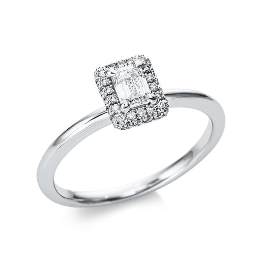 Solitaire mit Besatz Ring - 1AW99