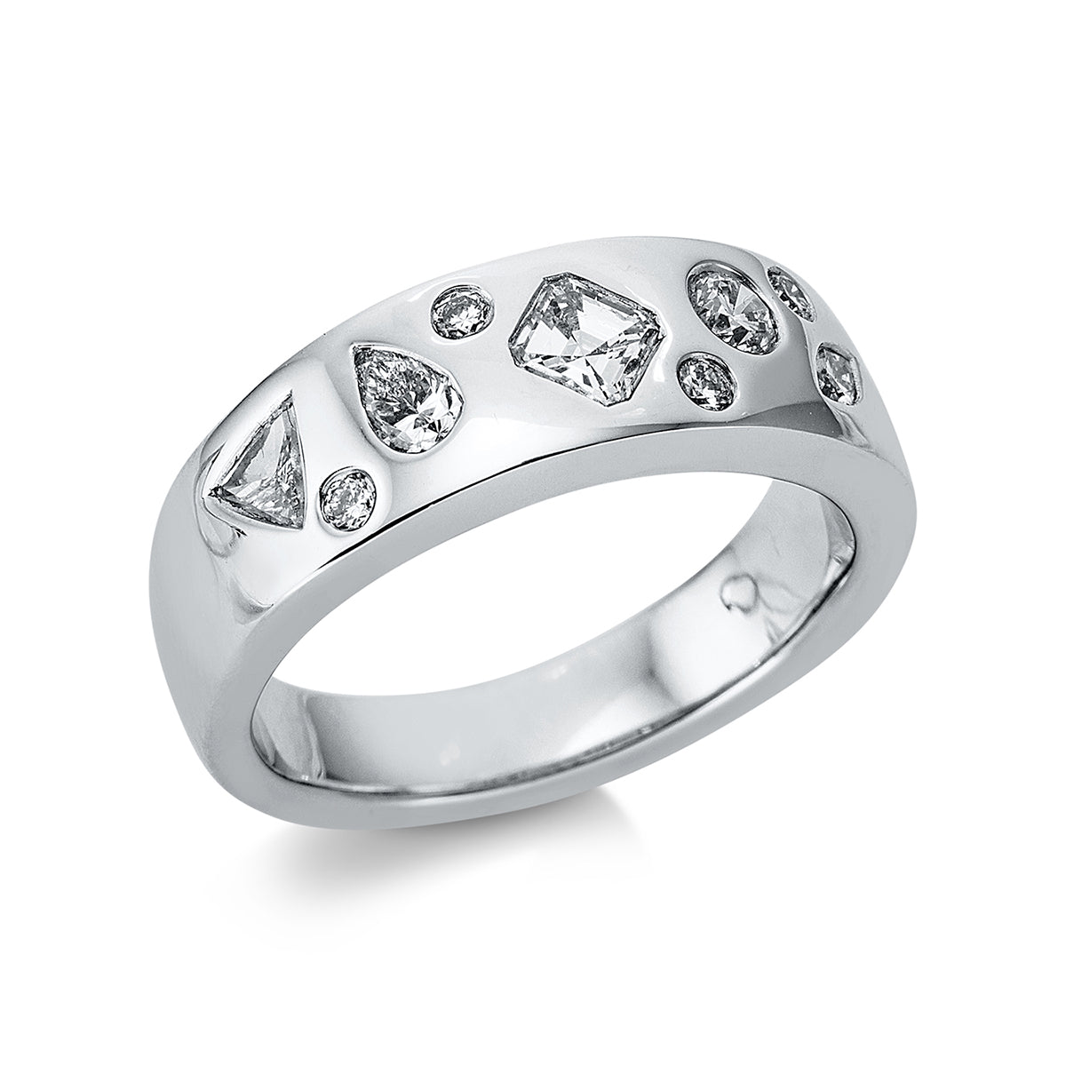 Mehrfachsteinbesatz Ring - 1BV45
