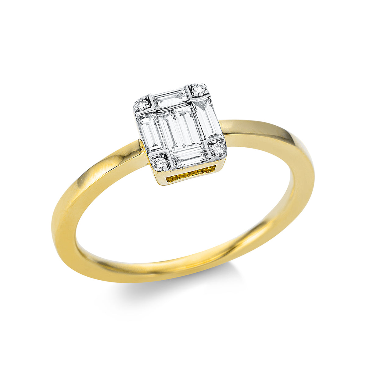 Baguette Illusion Ring - 1CH39