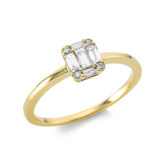 Baguette Illusion Ring - 1CP17