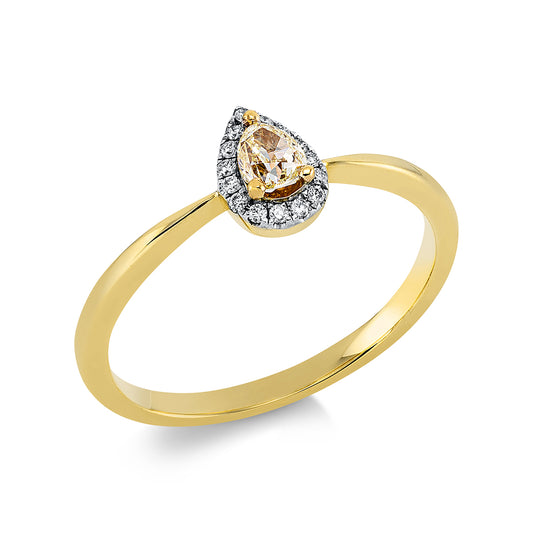 Farbiger Diamant Ring - 1CU48