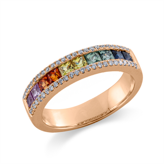 Rainbow & Multicolor Ring - 1DH80