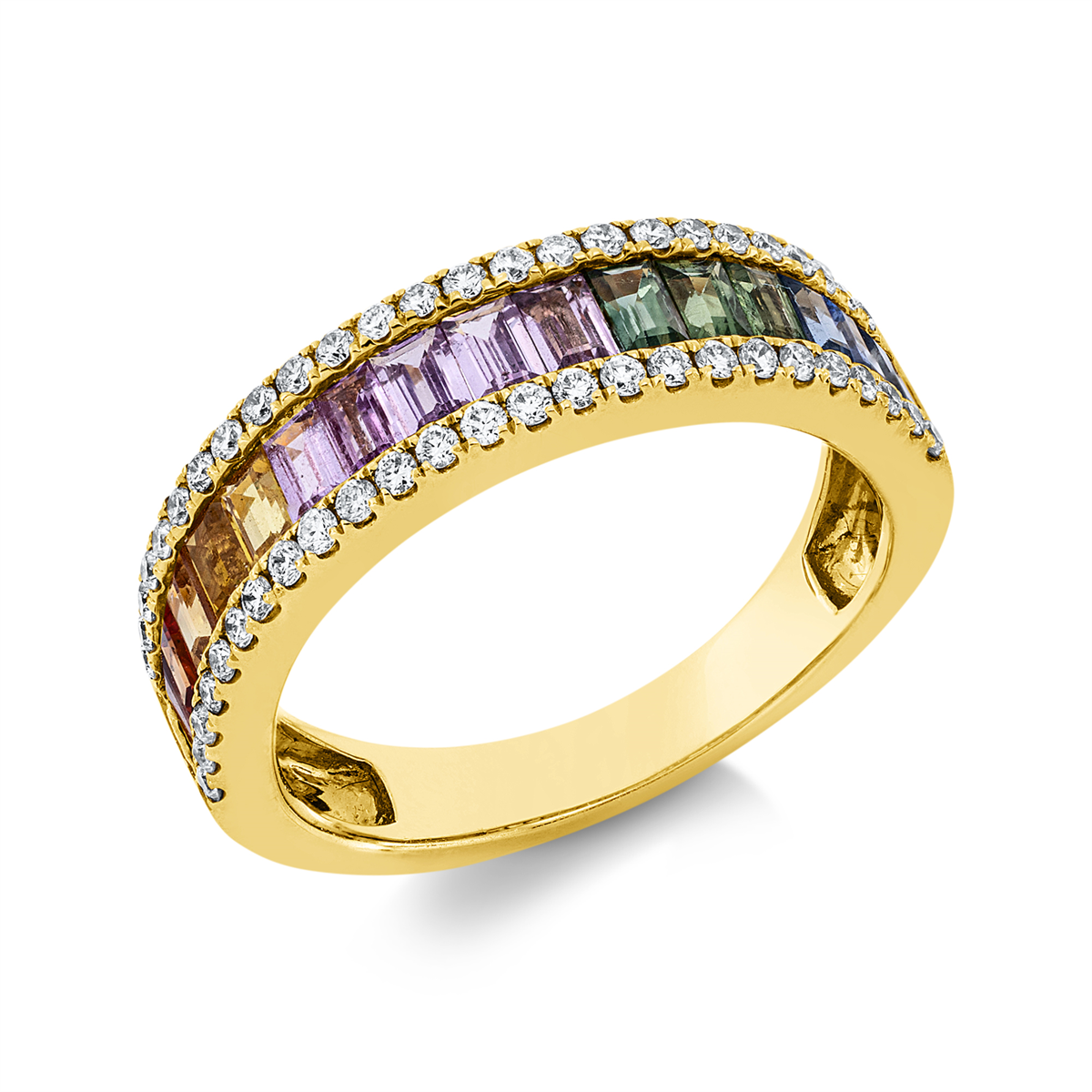 Rainbow & Multicolor Ring - 1DR58