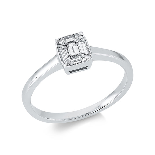 Baguette Illusion Ring - 1DU44